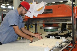 Red Hat Cutting Table